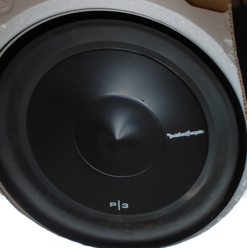 (qty 2) Rockford Fosgate P3D412
Punch P3 12" subwo